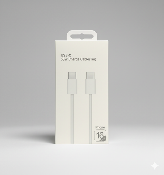 60w Universal USB-C Fast Charger Apple iPhone - Apple Style, High-Speed Charging