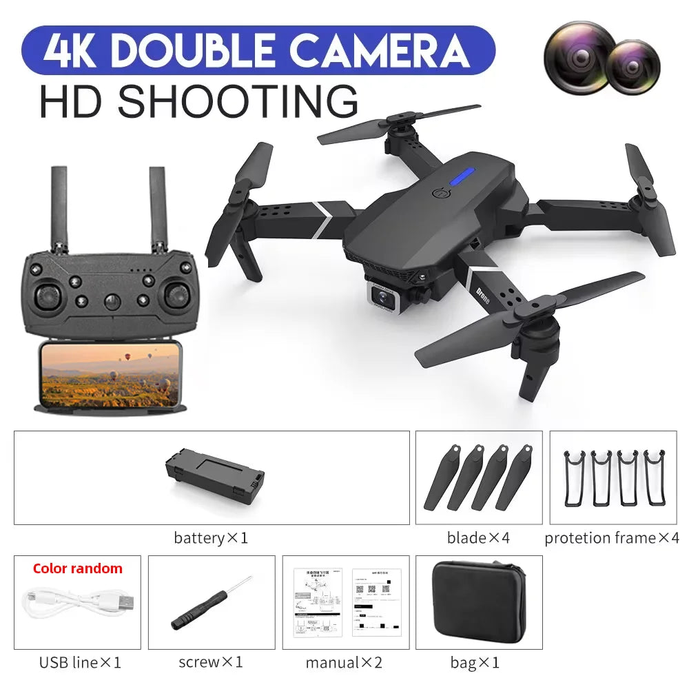 Junior's Drone KDBFA E88 Pro